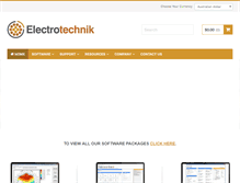 Tablet Screenshot of elek.com.au